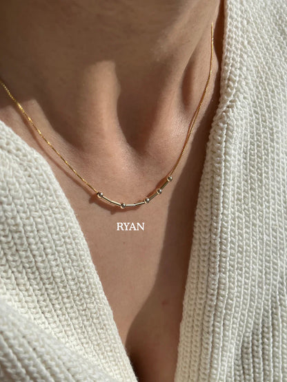 Personalise Morse Code Necklace